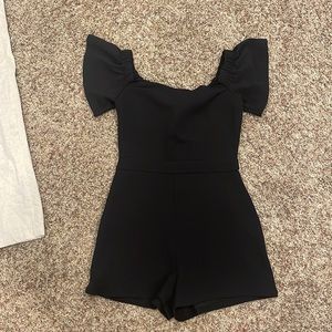 Charlotte Russe size small black romper